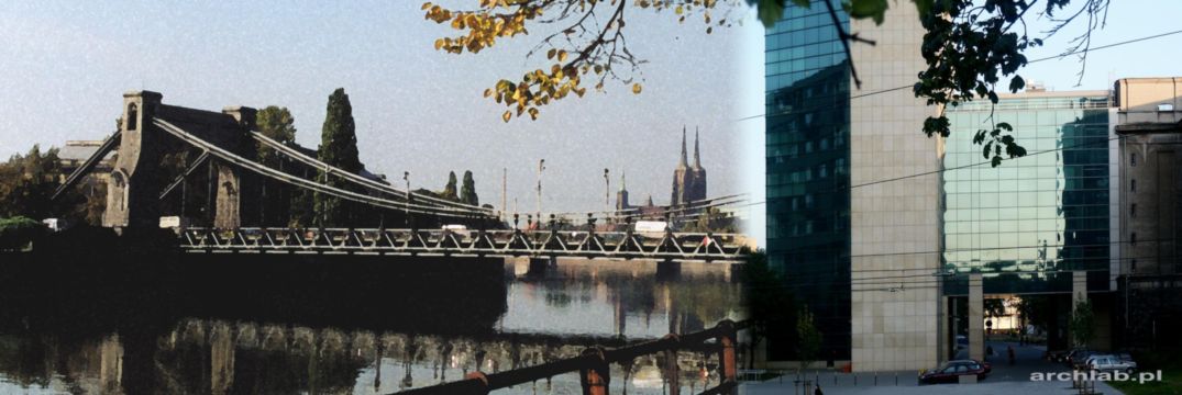 Grunwaldzki Bridge in Wroclaw